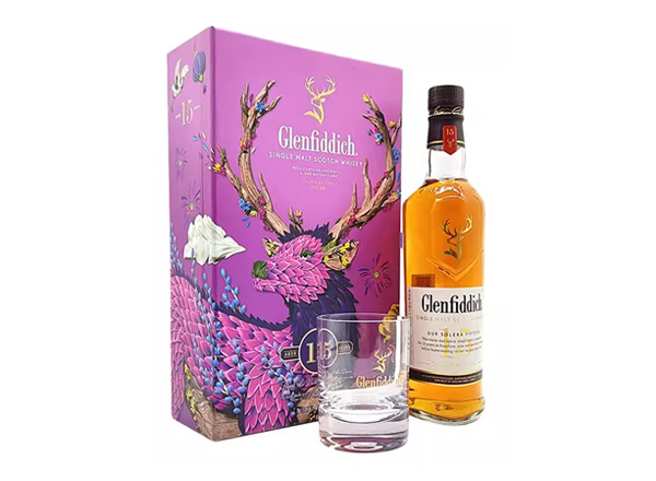 苏州收购格兰菲迪15年威士忌福鹿礼盒装Glenfiddich苏格兰威士忌700ml上门回收