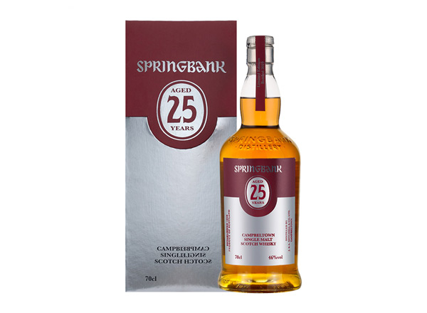 苏州云顶25年回收云顶威士忌SpringBank 46度坎贝尔镇苏格兰单一麦芽700m进口洋酒威士忌