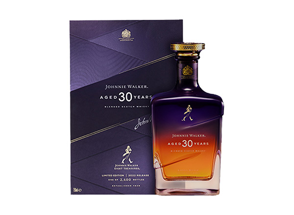 苏州Johnnie Walker尊尼获加30年回收尊尼获加威士忌紫金臻选750ml礼盒装洋酒收购约翰走路中国限量版