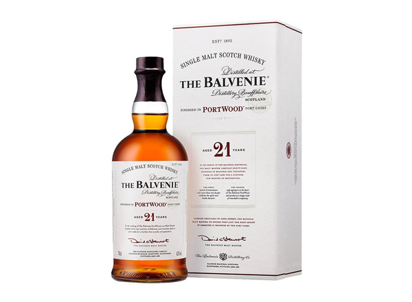 苏州回收百富威士忌21年波特桶陈酿The Balvenie Portwood Single百富洋酒收购