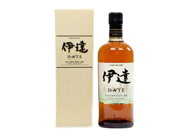 苏州Nikka Date回收一甲宫城峡蒸馏所产伊达调和型威士忌