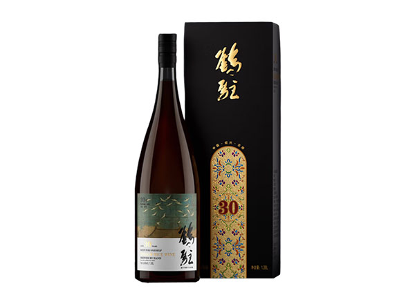 苏州鹤驻新花雕回收鹤驻30年瑞鹤图黄酒