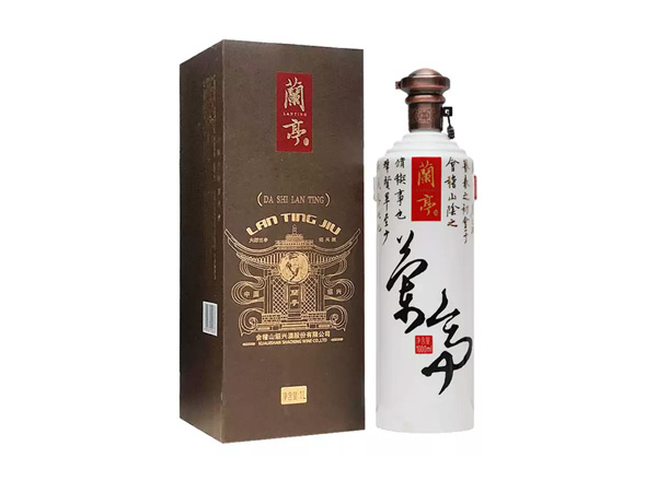 苏州会稽山兰亭黄酒大师兰亭1L装老款礼盒