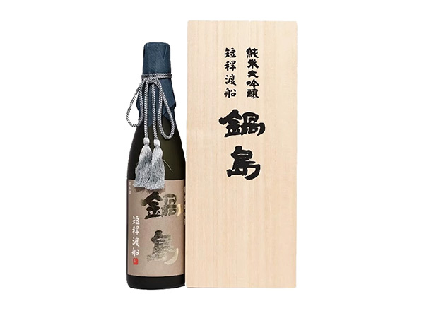 苏州锅岛清酒回收锅岛短杆渡船纯米大吟酿40%精米步合日本清酒行情价格
